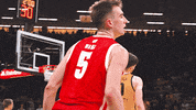 Ncaa Basketball Sport GIF by Wisconsin Badgers