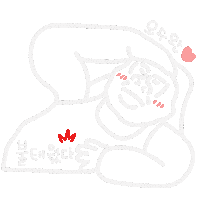 Swim 수영 Sticker