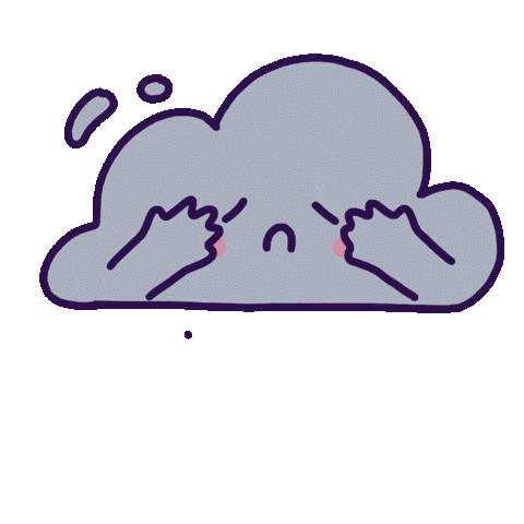 Sad Art Sticker