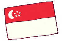 singaporeguidebook singapore sg merlion orchids Sticker