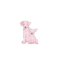 Dogs Rescuedogs Sticker by POLDO DOG COUTURE