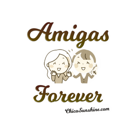 chicasunshineshop giphygifmaker friends mexico bff Sticker