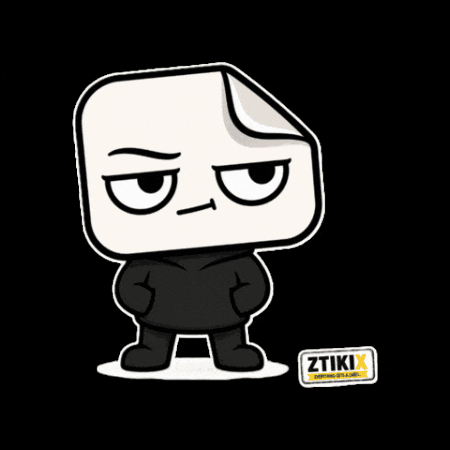 Blank Stare Whatever GIF by ZTIKIX