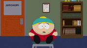 eric cartman door GIF by South Park 