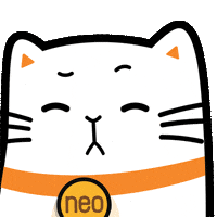 Cool Cat GIF by Bank Neo Commerce