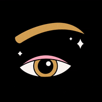 Frenchysbeauty eyes makeup brows lashlift GIF