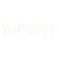 Days Thursday Sticker