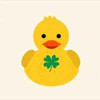 St Patricks Day Good Luck GIF by Jessica Lau