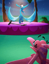 Showtime Dancing GIF by Claynosaurz