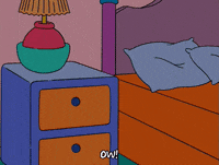 homer simpson pain GIF