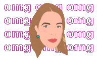 Oh My God What Sticker by Hey Frase Podcast