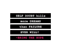 TheHypeLady motivation quote make it happen makeithappen Sticker