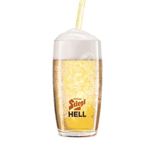 Beer Glass Sticker by Stiegl
