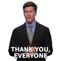 Colin Jost Sticker by Jeopardy!