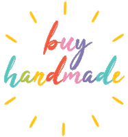Shop Handmade Sticker by Folksy
