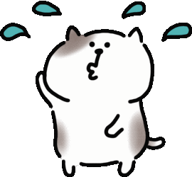 Cat Sticker by yoyoyon