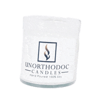 Unorthodoc candles soy candles candle company unorthodoccandles Sticker