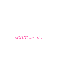 Uk Flag Pink Sticker by Glowb