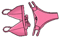 Swimwear Swimsuit Sticker by HanaJana