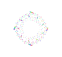 3D Flower Sticker by Quasi Crystals