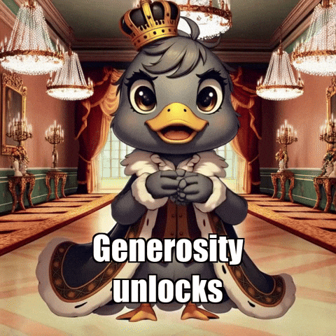 Wisdom Giving GIF by sirduckbeth