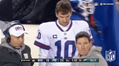 Frustrated New York Giants GIF by NFL