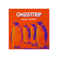 ghosttripband logo band words cover Sticker