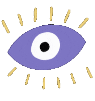Evil Eye Eyes Sticker