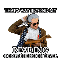 Cant Read English Sticker