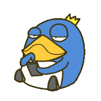penguin 屎蓋 Sticker by ShiGai