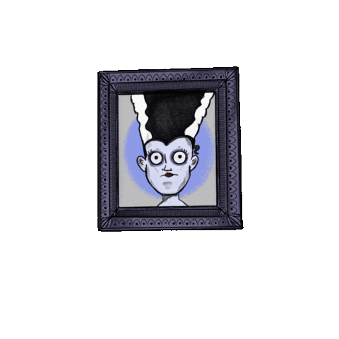 Monster Mansion Sticker by Genavieve