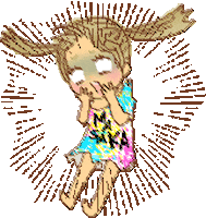 ashleyramon anime omg scared shock Sticker