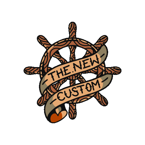 tncustom giphygifmaker tattoo sailor thenewcustom Sticker
