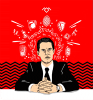 twin peaks illustration GIF by Geo Law