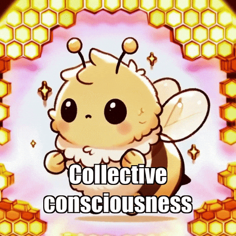 Collective Consciousness Wisdom GIF by Beelightened