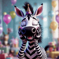stribra birthday surprise joy confetti GIF