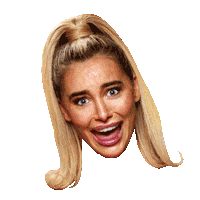 MTVEx scared mtv nervous sweat Sticker