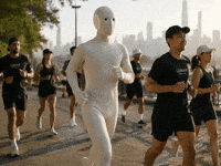 Fitness Running GIF by 1X Technologies