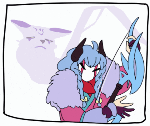 Hitsuji_Shiroi giphygifmaker wolf league of legends giphycreatortest GIF