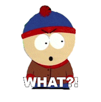 Stan Marsh What Sticker by South Park