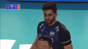 Celebrate Group Hug GIF by Volleyball World