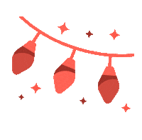 angi_home christmas holiday stars lights Sticker