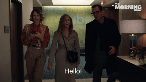 Jennifer Aniston Hello GIF by Apple TV+