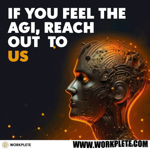 Workplete giphygifmaker robot ai artificial intelligence GIF