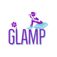Summer Camping Sticker