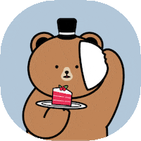 sickyaki magic cake tada raspberry GIF