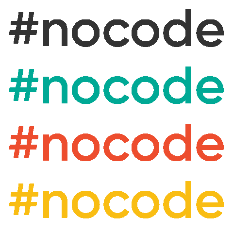 No Code App Design Sticker by Adalo