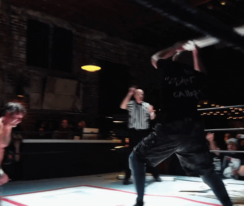 Nick Gage Deathmatch GIF by SUPER LTD