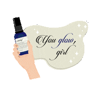 wildleafskincare glow skin skincare routine good skin Sticker