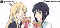 Girlfriends Blushing GIF